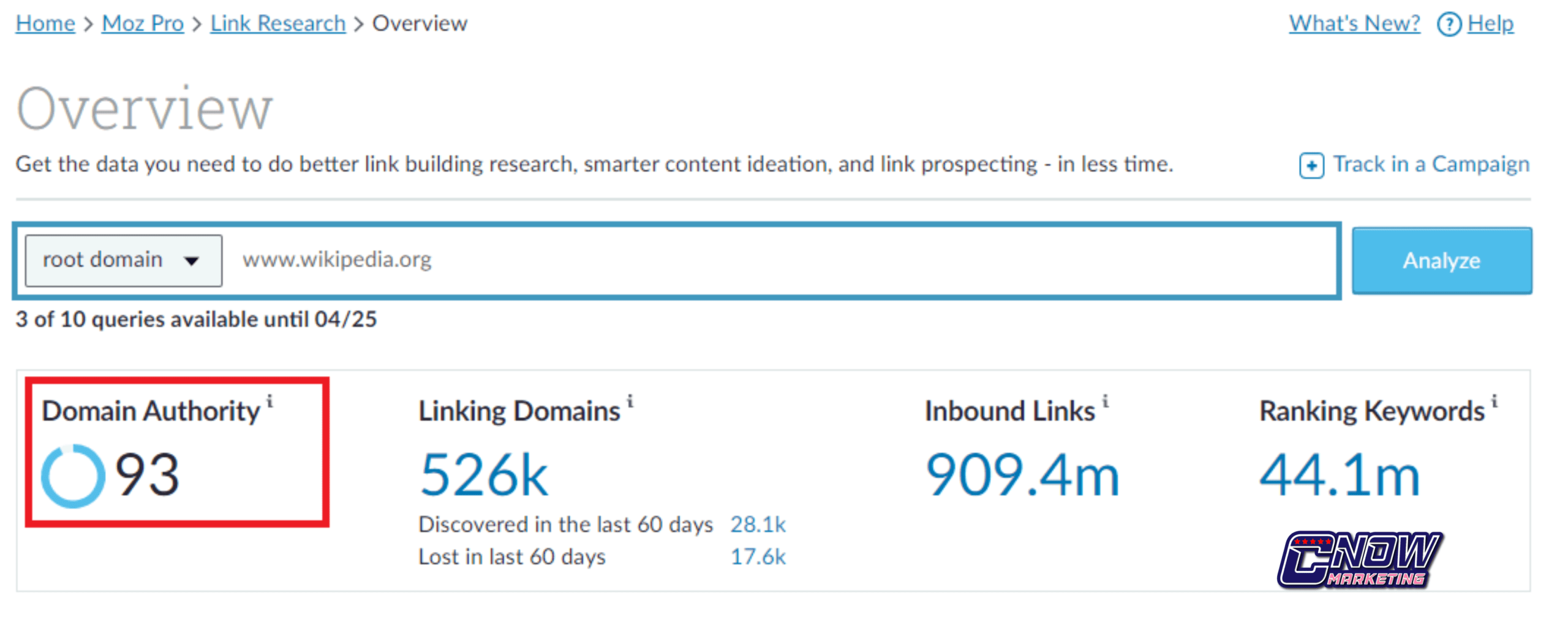 Identifique sites relevantes e confiáveis