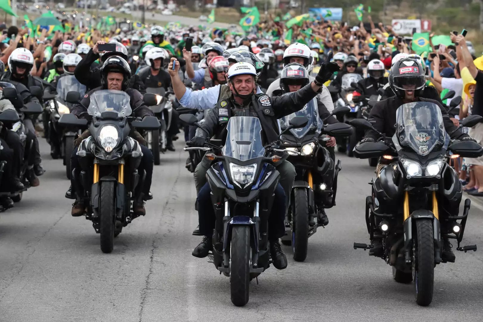 Motociata Jair Bolsonaro campanha 2022 FotoMarcos Corrêa_PR_Fonte_O Liberal