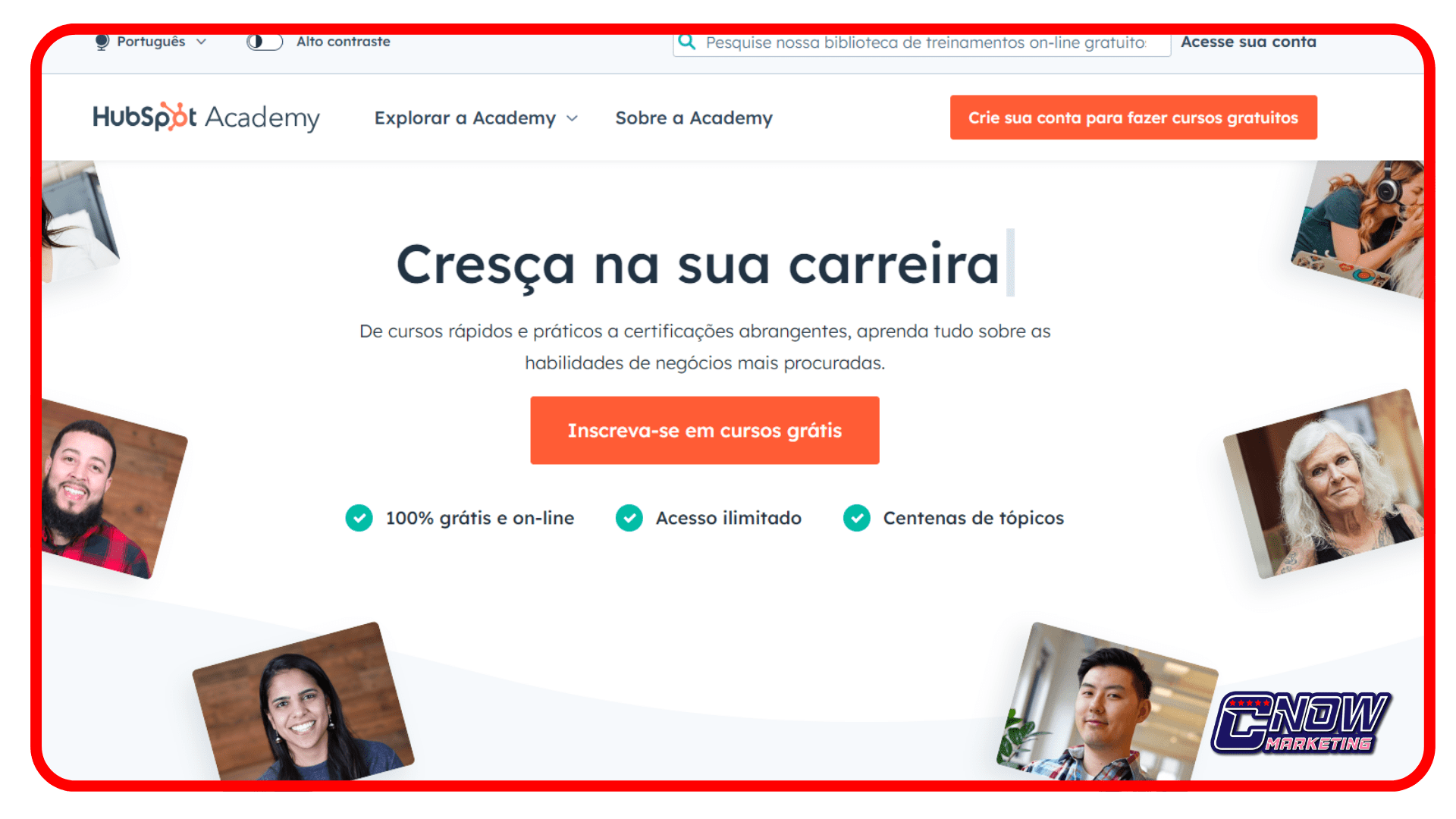 HubSpot Academy Capacitação e Certificações_CERTIFICACOES DISPONIVEIS PARA MARKETING E VENDAS